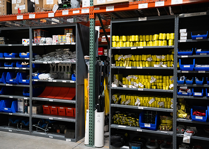 North American Mining warehouse